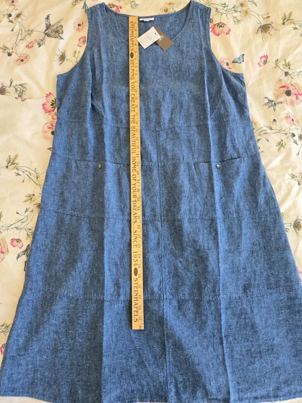 J. Jill Linen Dress, NWT - Picture 6 of 7